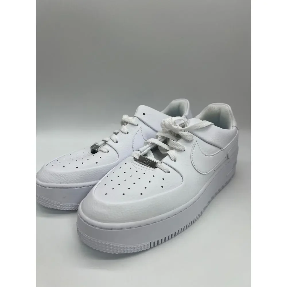 Nike Air Force 1 AF1 Sage Low Women's Shoes AR5339 100 White Size 11 - Picture 9 of 16